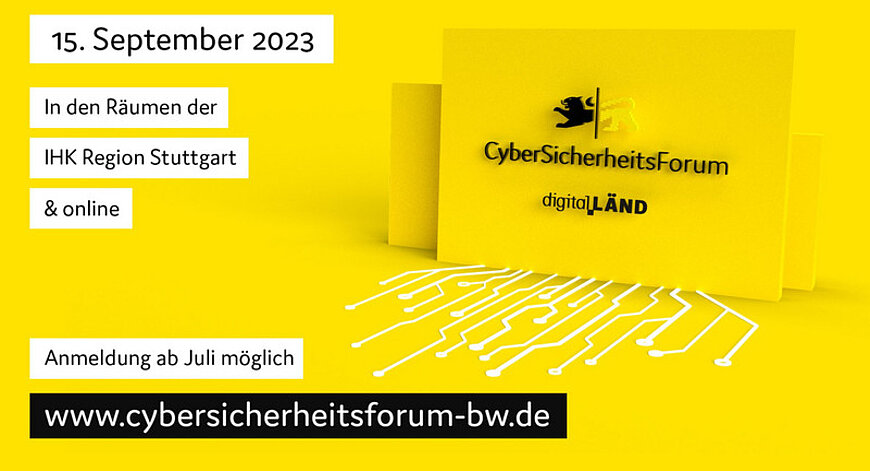Cybersicherheitsforum 2023 - Save the date